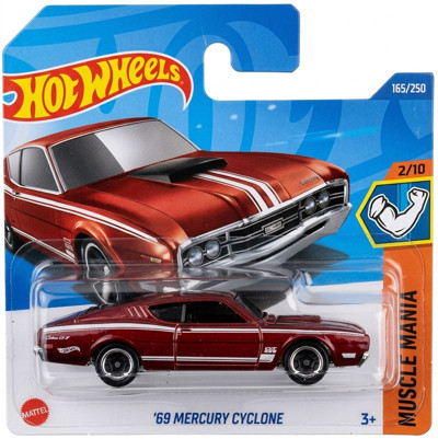 Hot Wheels '69 Mercury Cyclone - Kırmızı - 2025 - HYY61 - 1/64