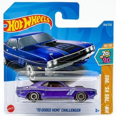 Hot Wheels '70 Dodge Hemi Challenger - Mor - 2025 - HYY96 - 1/64