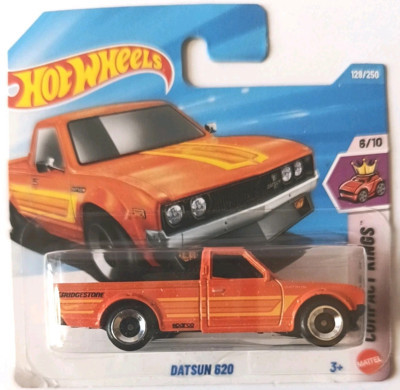 Hot Wheels Datsun 620 Turuncu 1:64 Metal Model Pickup Araba 128/250