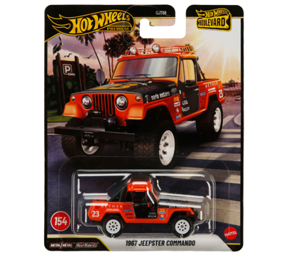 Hot Wheels Boulevard Premium Araçlar GJT68 - Jhw29 1967 Jeepster Commando