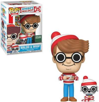 Funko Pop! Vinyl: Where's Waldo? - Waldo & Woof - SAME DAY SHIP