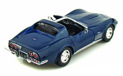 Maisto Chevrolet Corvette 1970 1/24 Model Araba Mavi