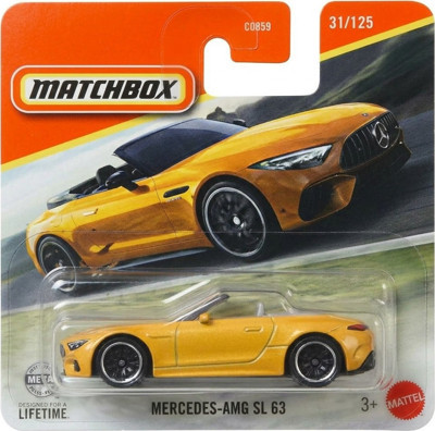 Matchbox Mercedes-AMG SL 63 - Sarı - JHN95 - 2026 - 1/64