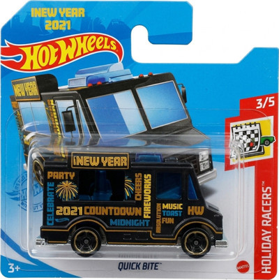 Hot Wheels Quick Bite  - Siyah - 2021 - GRY78 - 1/64