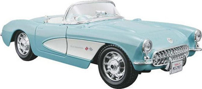 Maisto 1/24 1957 Model Chevrolet Corvette Turkuaz