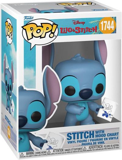 Funko Pop Disney Lilo & Stitch Stitch With Mood Chart