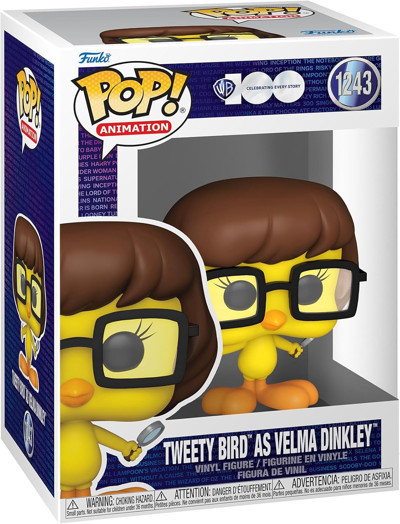 Funko POP Figür Animation: HB- Tweety as Velma WB