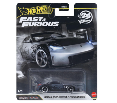 Hot wheels premium fast & furious Nissan 350Z custom