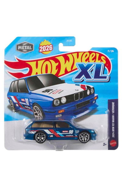 XL Diecast Araba Tekli Paket 1:43 2024 Bmw M3 Wagon/Remorque-JKL04