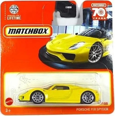 Matchbox Tekli Arabalar Porsche 918 Spyder-HLC88