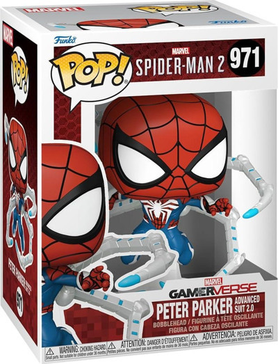 Funko Pop! Marvel: Gamerverse - Spider-Man 2, Peter Parker Advanced Suit 2.0