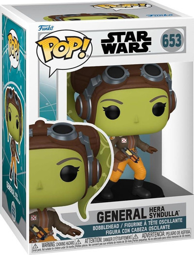 Funko Pop! Star Wars: Ahsoka Tv - General Hera Syndulla - Star Wars Ahsoka - Figurine En Vinyle À Co