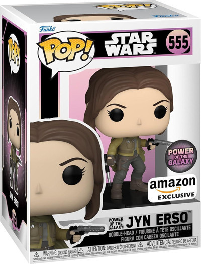 Funko Pop Star Wars: Galaksinin Gücü Jyn Erso, Renkli, Boyu(66344) Oyuncak Figür