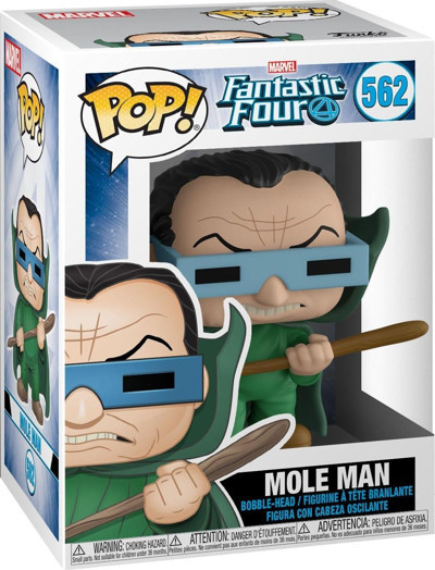 Funko-Pop Fantasti̇k 4 Mole Man Vi̇ni̇l