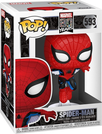 Funko 46952 Pop Marvel: 80. Görünüm Spider Man Koleksiyonluk, Renkli Oyuncak Figür
