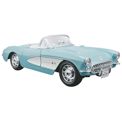 Maisto 1/24 1957 Model Chevrolet Corvette - Turkuaz