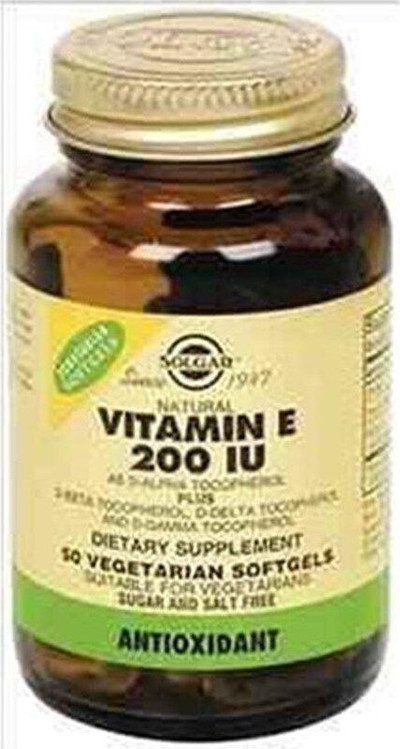 Solgar Vitamin E 200 Iu 50 Kapsül