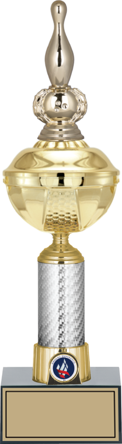 ODAK KUPA - Figürlü Kupalar - Bowling / Labut Figürlü Kupalar FG-057 C - 38 cm