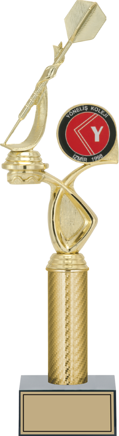 ODAK KUPA - Figürlü Kupalar - Dart Figürlü Kupalar FG-015 A - 42 cm