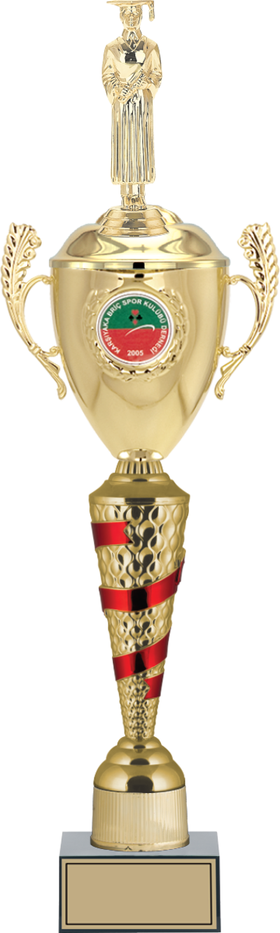 ODAK KUPA - Figürlü Kupalar - Mezuniyet Erkek Figürlü Kupalar FG-084 B - 63 cm