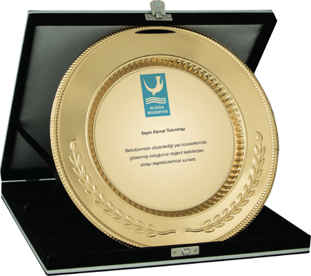 ODAK KUPA - Tabak Plaketler - UK-007 A - 25 cm
