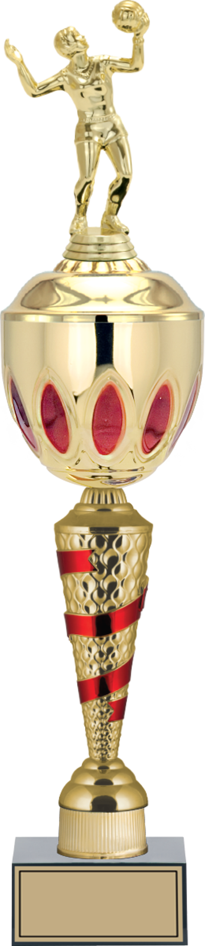 ODAK KUPA - Figürlü Kupalar - Voleybol Kadın Figürlü Kupalar FG-086 C - 56 cm