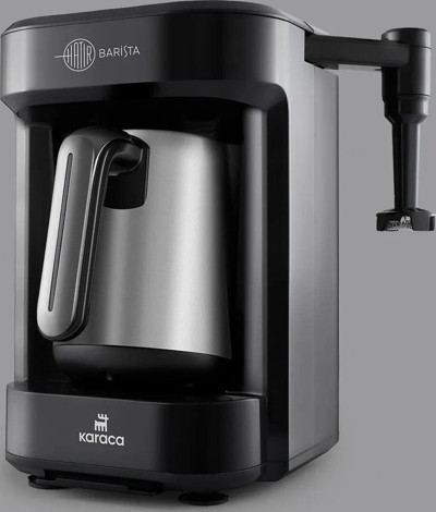 Hatır Barista Steel Cappuccino Ve Türk Kahve Makinesi Galaxy Grey Türk Kahvesi Hediyeli