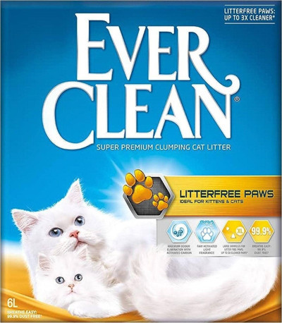Litterfree Paws Patilere Yapışmayan Topaklanan Kedi Kumu 6 Lt