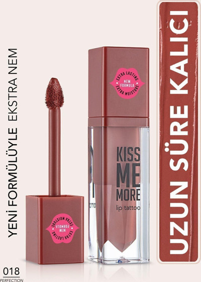 Flormar Uzun Süre Kalıcı Mat Ruj - Kiss Me More-018 Perfection-8682536040853