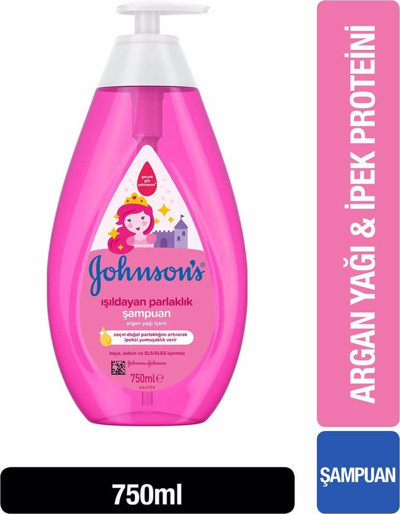 Johnsons Baby Işıldayan Parlaklık Şampuan 750x4 3000 ml