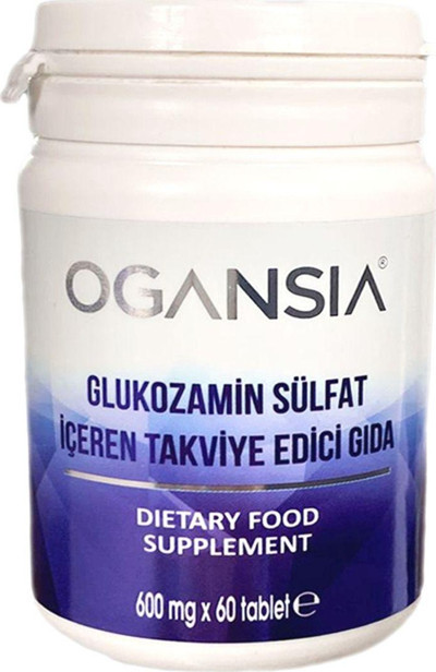 Glukozamin Sülfat Içeren Takviye Edici Gıda 600 Mg 60 Tablet