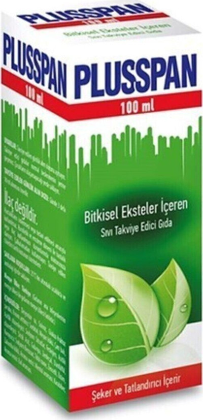 Plusspan Bitkisel Takviye Edici Şurup 100 ml : 10-2027