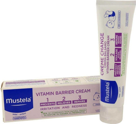 Mustela Baby Vitamin Barrier 1.2.3.Cream Pişik Önleyici Krem 100 ml