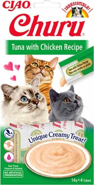 Churu 4x14gr Püre Ton&tavuk Kedi Maması