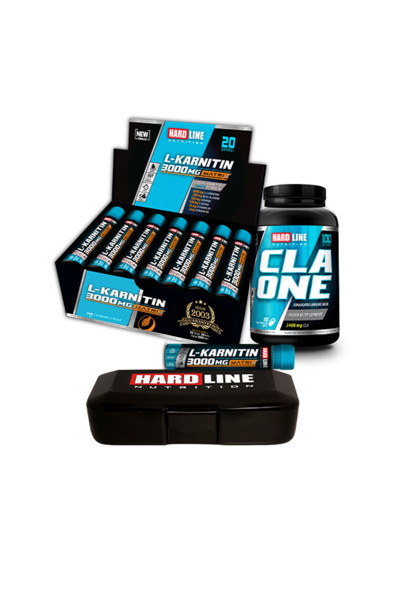 Hardline L-Karnitin Matrix 3000 Mg + Cla One + Anahtarlık Şeftali Aromalı