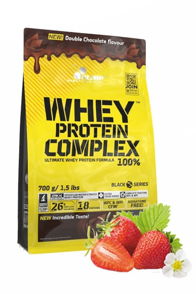 Olimp Whey Protein Çilek Aromalı 700 Gr Tozu Bcaa Glutamin Arjinin Enerji Güç Vitamin Dayanık