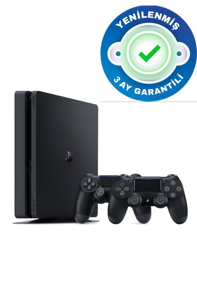 Sony Playstation 4 Slim 1Tb Çift Kol Yenilenmiş