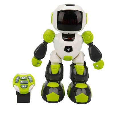 Uzaktan Kumandalı Sesli ve Işıklı Programlanabilir Robot Kız Erkek Çocuk Oyuncak Eğitici Oyuncaklar