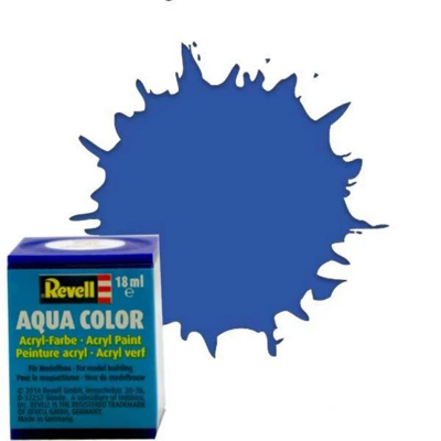 Aqua Color Blue - Mat Boya- 18 ml Kız Erkek Çocuk Oyuncak Eğitici Oyuncaklar