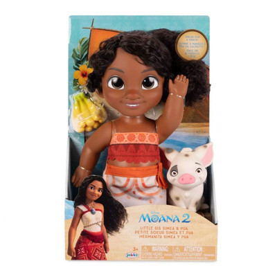 JKP 237566 Disney Moana - Simea Bebek ve Pua Set Kız Erkek Çocuk Oyuncak Eğitici Oyuncaklar