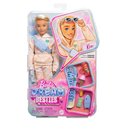 JDD75 Barbie Dream Besties Ana Karakter Bebek Ken Kız Erkek Çocuk Oyuncak Eğitici Oyuncaklar