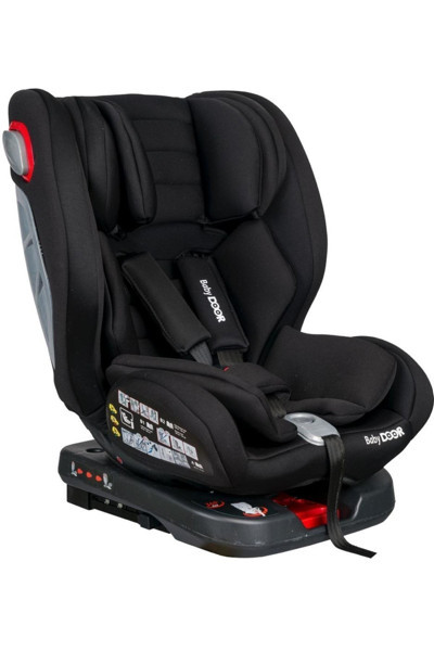 Baby Door Airlife 0-36 Kg 360 ° Dönebilen Isofix'Li Oto Koltuğu Siyah