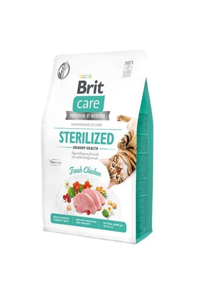 Brit Care Hypoallergenic Sterılızed Urınary Health Tahılsız Kısırlaştırılmış Kedi Maması 2 Kg