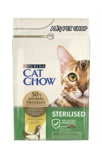 Cat Chow Sterilised Tavuklu Yetişkin Kedi Maması 3 Kg