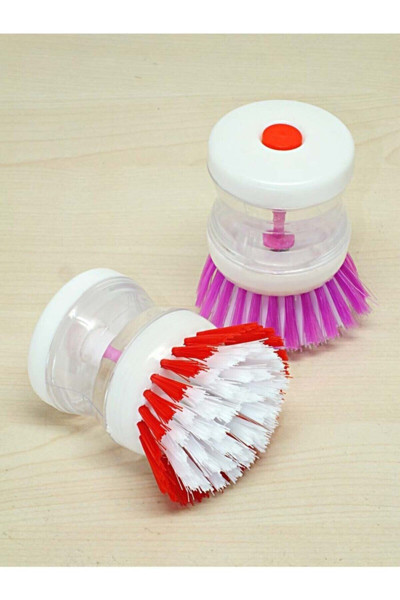 Heticaret Deterjan Hazneli Banyo Mutfak Lavabo Ve Bulaşık Yıkama Fırçası