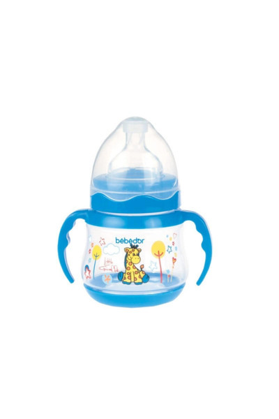 Bebedor Geniş Ağızlı Biberon Yavaş Akış 0+ 150Ml Kod:88322 Mavi