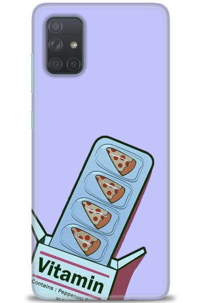 MRC İletişim Samsung Galaxy A51 Kılıf HD Baskılı Kılıf - Vitamin