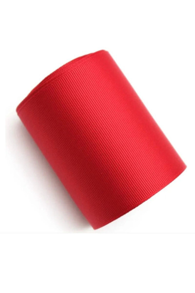 Grogren Kurdele 3 cm 10 Metre Kırmızı