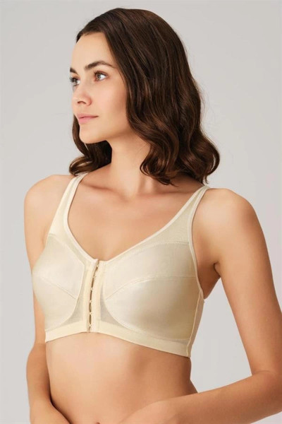 Aria's Closet Toparlayıcı Minimizer Balensiz Desteksiz Dolgusuz Önden Açılan Sırt Destekli Medikal S