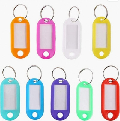 Enka Plastik Anahtarlık 100' Lü Paket Karışık Renk